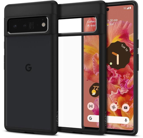 Spigen Ultra Hybrid Black Google Pixel 6 Pro - Phone Cover - Main image