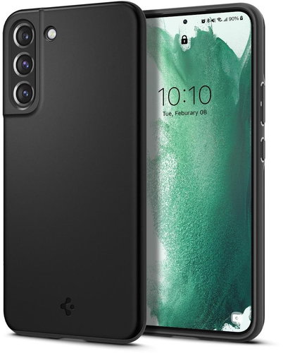 Spigen Thin Fit Black Samsung Galaxy S22+ 5G - Phone Cover - Main image