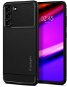 Handyhülle Spigen Rugged Armor Black Case für Samsung Galaxy S21 FE 5G - Kryt na mobil
