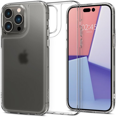 Spigen Quartz Hybrid Matte Clear iPhone 14 Pro Max - Phone Cover - Main image