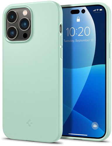 Spigen Thin Fit Apple Mint iPhone 14 Pro - Phone Cover - Main image