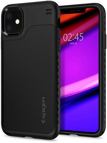 Spigen Hybrid NX Black iPhone 11 - Phone Cover - Main image