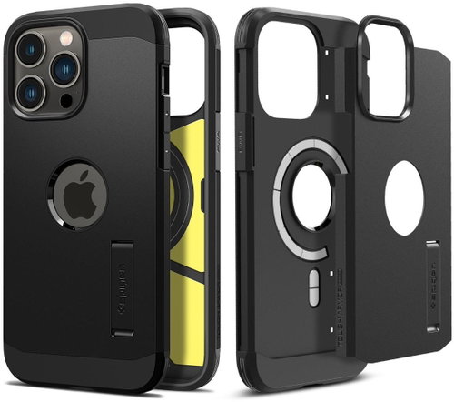 Spigen Tough Armor MagSafe Black iPhone 14 Pro Max - Phone Cover - Main image