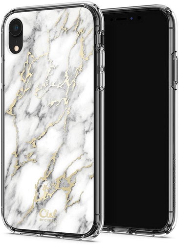 Spigen Ciel By CYRILL Cecil Case, Marble, for iPhone XR - Phone Cover - Main image