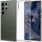 Handyhülle Spigen Liquid Crystal Glitter Clear Cover für Samsung Galaxy S23 Ultra - Kryt na mobil
