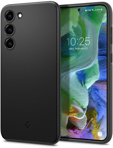 Spigen Thin Fit Black Samsung Galaxy S23+ - Phone Cover - Main image