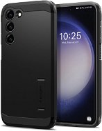 Handyhülle Spigen Tough Armor Black Cover für Samsung Galaxy S23+ - Kryt na mobil