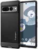 Phone Cover Spigen Rugged Armor Black Google Pixel 7 Pro - Kryt na mobil