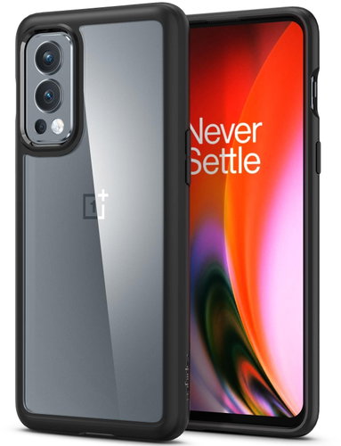 Spigen Ultra Hybrid Black OnePlus Nord2 5G - Phone Cover - Main image