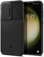 Kryt na mobil Spigen Optik Armor Black Samsung Galaxy S23 - Kryt na mobil