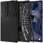 Handyhülle Spigen Optik Armor Black Cover für Samsung Galaxy S23 Ultra - Kryt na mobil