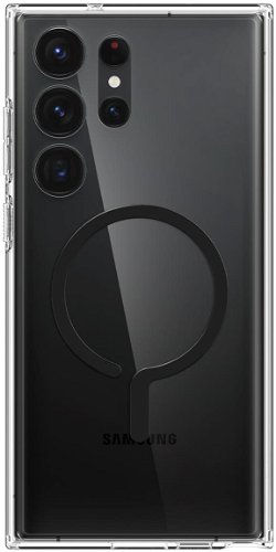 Spigen Black Ultra Hybrid OneTap MagSafe Ring Case - For