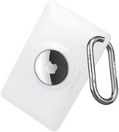 Spigen Air Fit kártya tok fehér Apple AirTag - AirTag kulcstartó