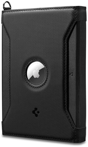 Spigen Universal AirTag Passport Holder, Black - AirTag tok - Fő fotó