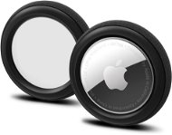 Spigen Silicone Fit 2 Pack Black Apple AirTag - AirTag Case
