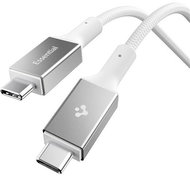 Spigen Essential USB C to USB C 240W Fabric Cable White EB24015CC - Power Cable