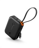 Spigen Essential 10,000 mAh 30W Power Bank (Built in Cable) Black EA3010BT - Power Bank