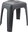 Dark grey, plastic, 47 cm, up to 130 kg