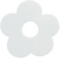 Bath Stickers Spirella non-slip suction cups in flower shape, white 5 pcs - Vodolepky