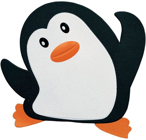 Spirella anti-slip suction cups in the shape of penguins 5 pcs - Bath Stickers - Main image