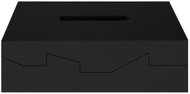 Spirella plastový box na kapesníky Silhouette, černý - Tissue Box