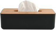 MSV box na kapesníky Kamla, matně černý - Tissue Box