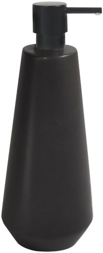 Spirella Ceramic soap dispenser Joshua, matt black - Soap Dispenser - Main image