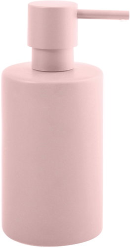 Spirella Ceramic soap dispenser Tube-mattt, matt pink - Soap Dispenser - Main image