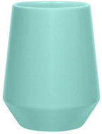 Spirella ceramic toothbrush cup JOSHUA, matt light blue - Toothbrush Holder Cup