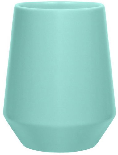 Spirella ceramic toothbrush cup JOSHUA, matt light blue - Toothbrush Holder Cup - Main image