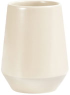 Spirella ceramic toothbrush cup JOSHUA, matt white ecru - Toothbrush Holder Cup