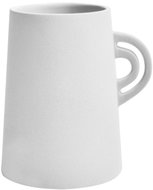 Spirella ceramic cup for toothbrushes ORGANIC, mat white - Toothbrush Holder Cup