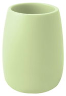 Spirella polyresin cup for toothbrushes SVEN, matt matcha - Toothbrush Holder Cup