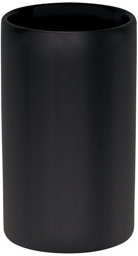 Spirella ceramic toothbrush cup TUBE - Matt, mat black - Toothbrush Holder Cup - Main image