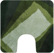 Spirella Bathroom toilet mat Kali 55 × 55 cm green - Toilet Mat