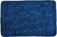 MSV Koupelnová předložka Pebbles 50 × 80 cm modrá - Koupelnová předložka