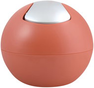 Spirella mini tipping bin Bowl Matt, matt terracotta, plastic, 1 l - Rubbish Bin