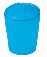 Spirella Tipping bin Move, blue, plastic, 5 l - Rubbish Bin