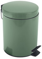 Spirella pedal bin Sydney, basil green, steel, 3 l - Rubbish Bin