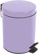 Spirella pedal bin Sydney, lavender, steel, 3 l - Rubbish Bin