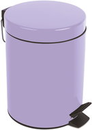 Spirella pedal bin Sydney, lavender, steel, 5 l - Rubbish Bin
