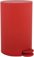 MSV pedal bin Osaki, red, plastic, 3 l - Rubbish Bin