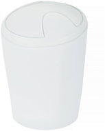 Spirella Move tipper bin, white, plastic, 2 l - Rubbish Bin