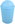 Tipping basket Ako, sky blue, plastic, 5,5 l