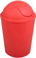 MSV tipping basket Ako, red, plastic, 5,5 l - Rubbish Bin