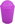 Tipping basket Ako, purple, plastic, 5,5 l
