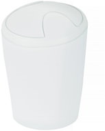 Spirella Move tipper bin, white, plastic, 5 l - Rubbish Bin