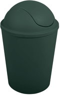 MSV tipping basket Ako, dark green, plastic, 5,5 l - Rubbish Bin
