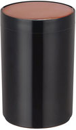 MSV Dumpster Lena, black, plastic, lid with copper finish, 5 l - Rubbish Bin