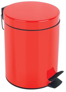 Spirella pedal bin Sydney, red, steel, 3 l - Rubbish Bin